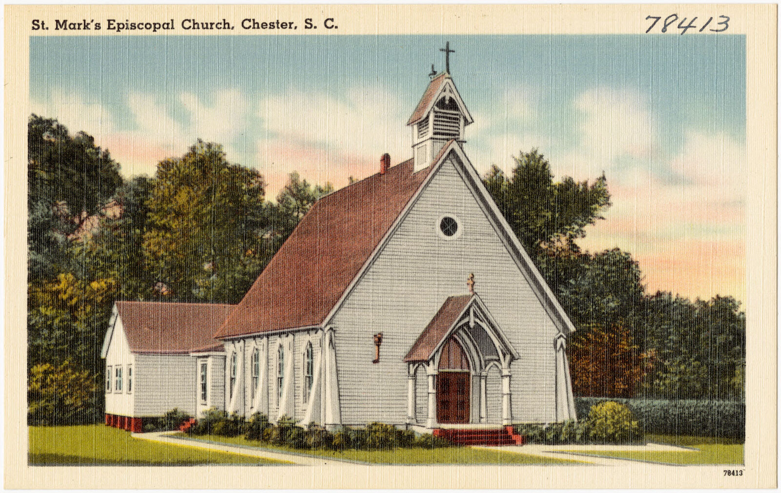 St. Mark's Episcopal Church, Chester, S. C., Boston Public Library - undated