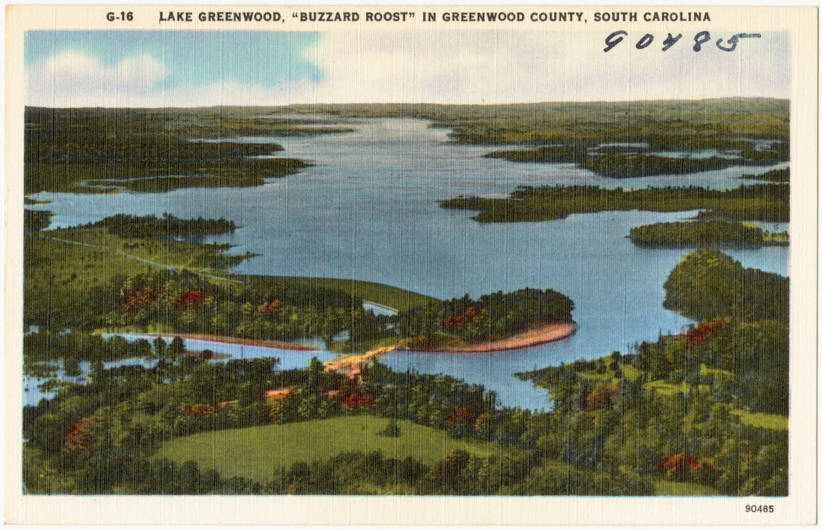 Lake Greenwood, "Buzzard Roost" in Greenwood County, South Carolina, Boston Public Library - undated