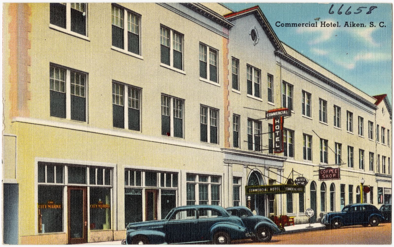 Commercial Hotel, Aiken, S. C., Boston Public Library - undated