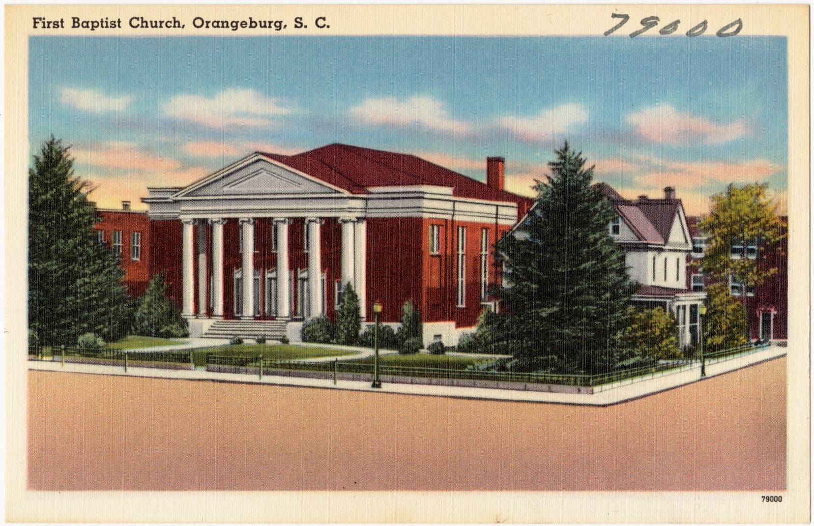 First Baptist Church, Orangeburg, S. C., Boston Public Library - undated