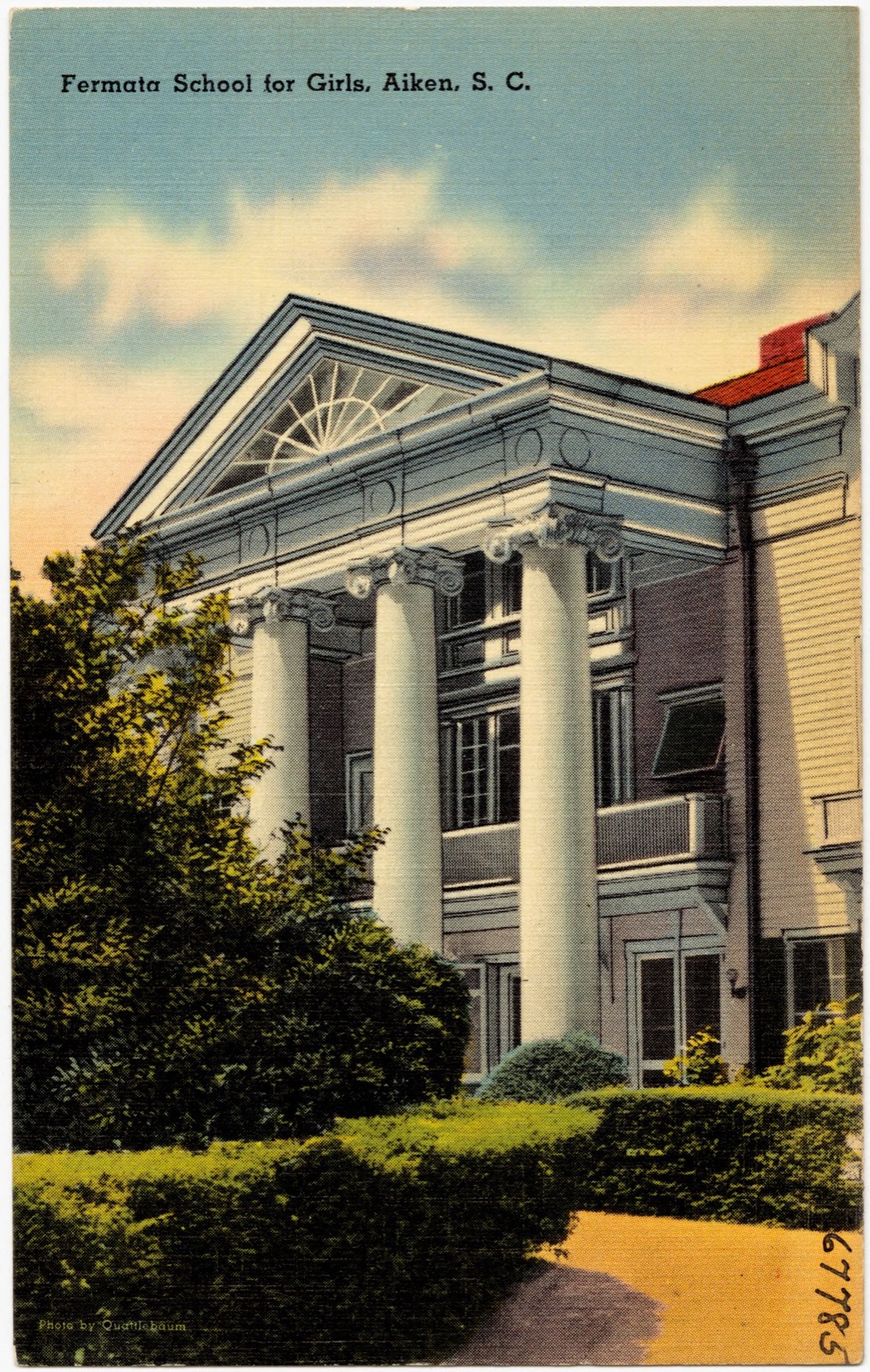 Fermata School for Girls, Aiken, S. C., Boston Public Library - undated