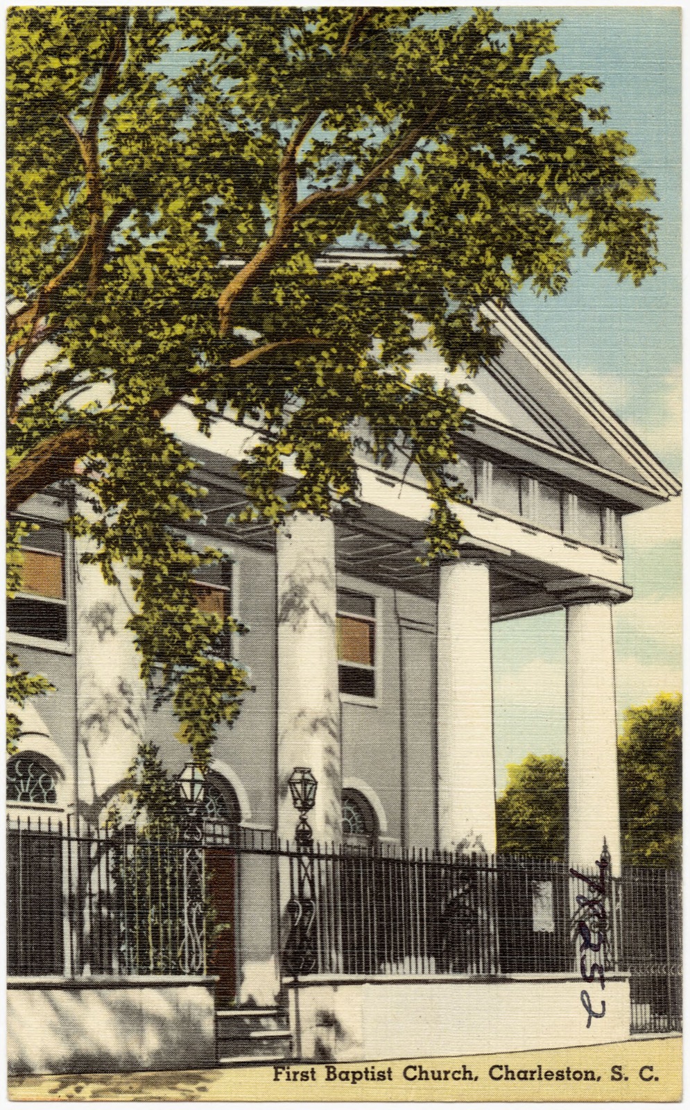 First Baptist Church, Charleston, S. C., Boston Public Library - undated