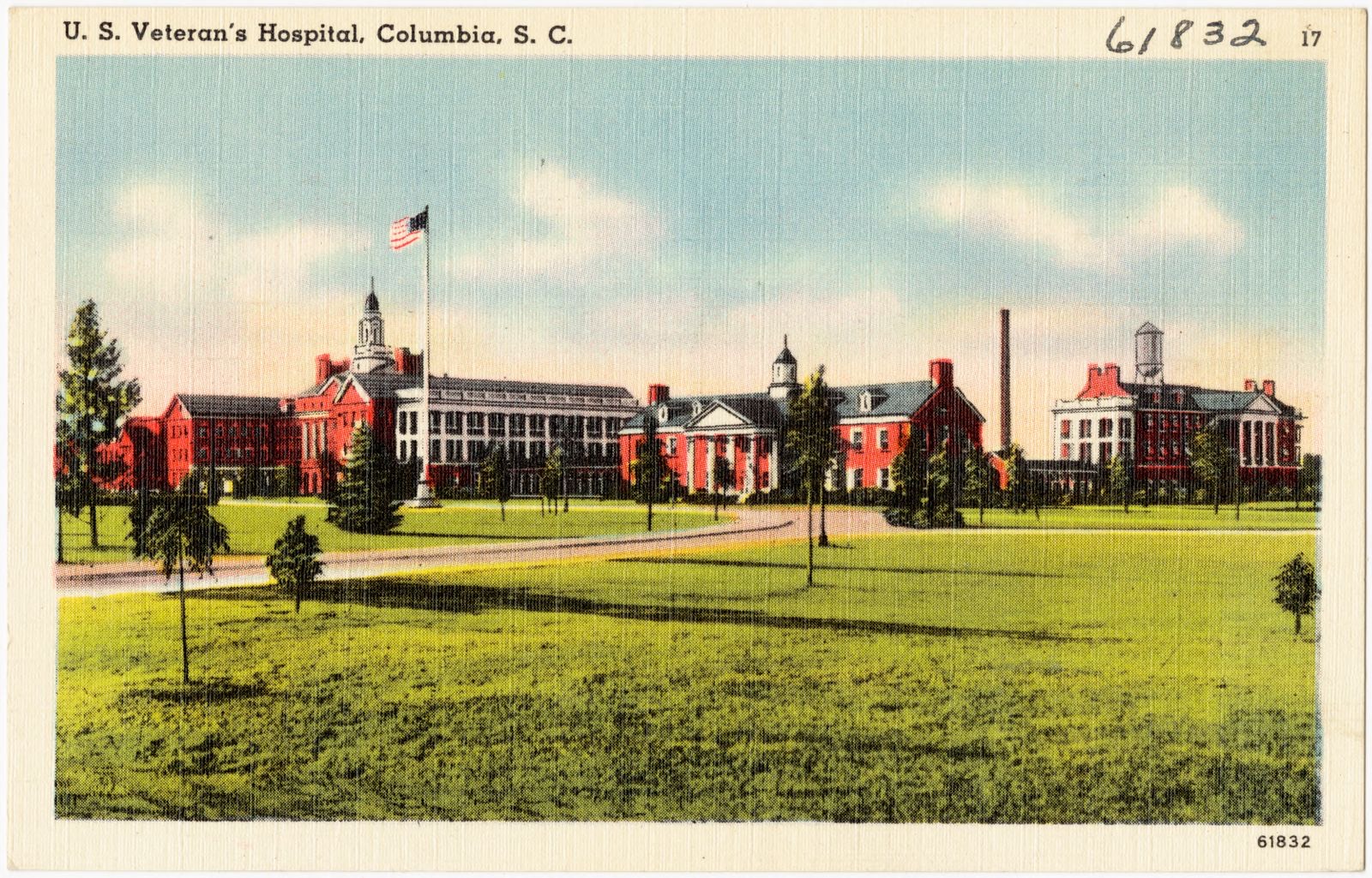U.S. Veteran's Hospital, Columbia, S. C., Boston Public Library - undated