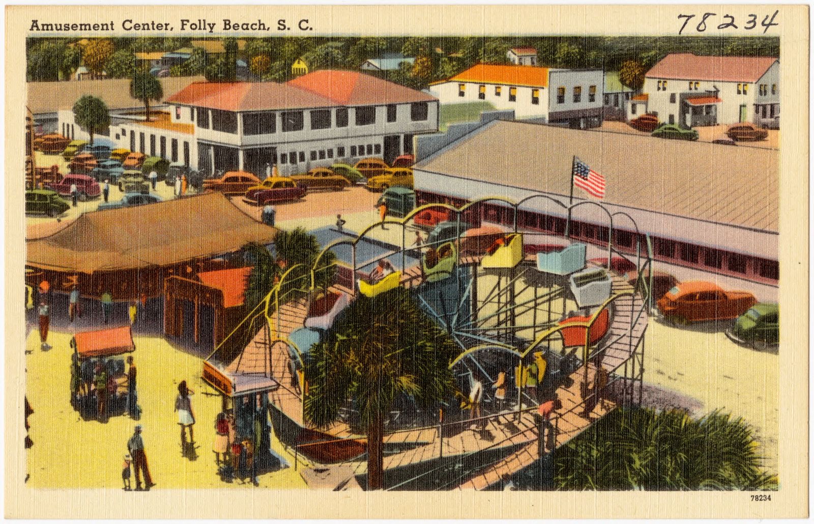 Amusement center, Folly Beach, S. C., Boston Public Library - undated