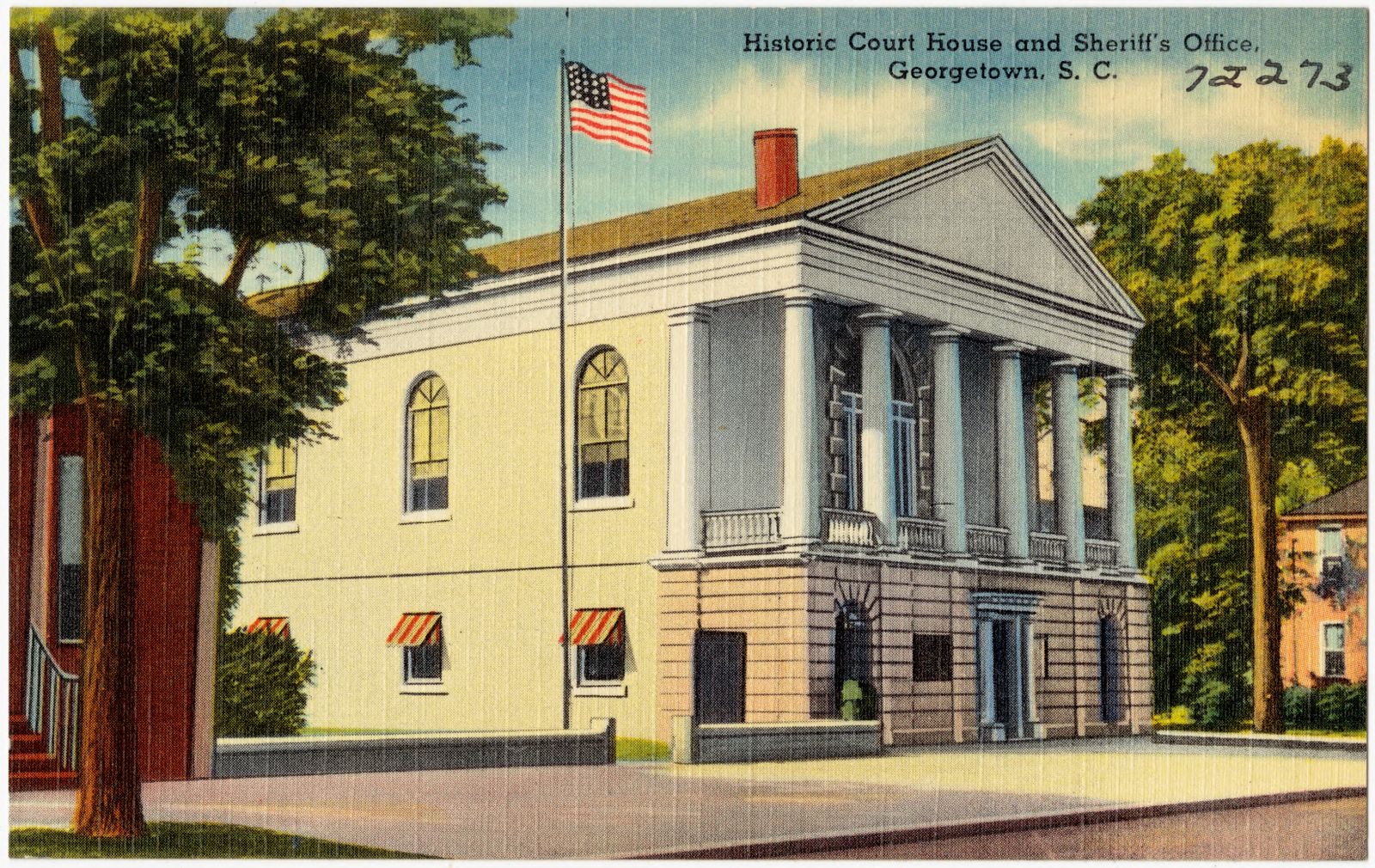 Historic court house and Sheriff's Office, Georgetown, S. C., Boston Public Library - undated