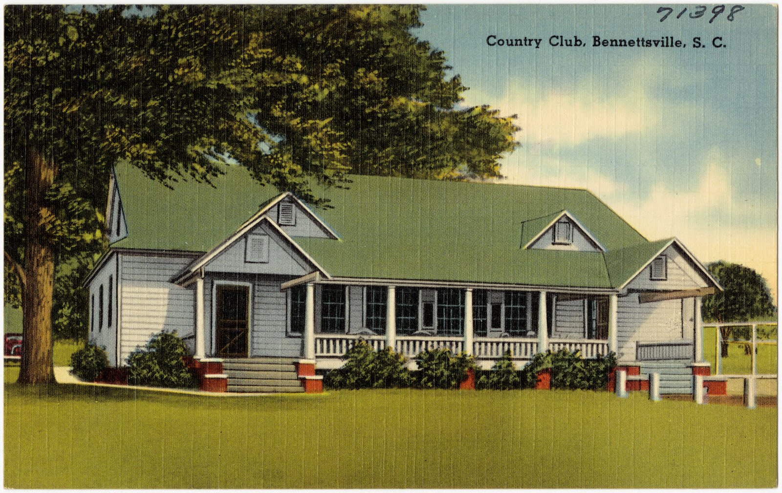Country club, Bennettsville, S. C., Boston Public Library - undated