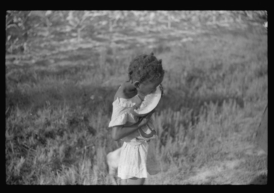 One of Pauline Clyburn's children, rehabilitation borrower, Manning, Clarendon County, South Carolina