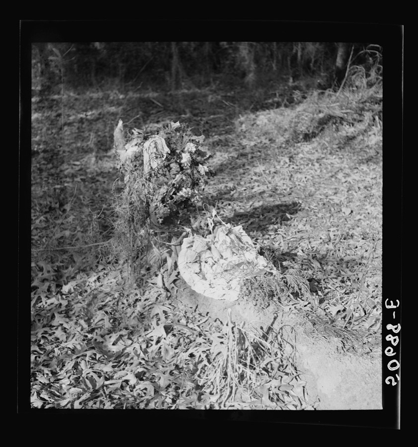 Graveyard in rear of church. Summerville, South Carolina