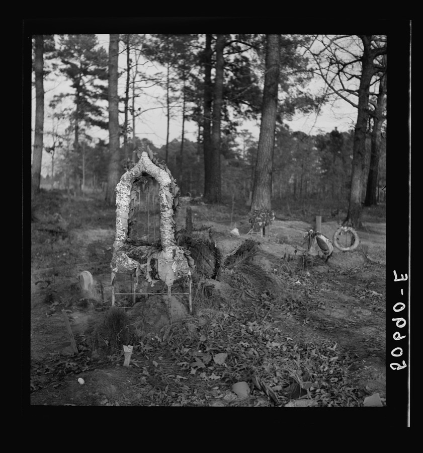 Graveyard in rear of church. Summerville, South Carolina
