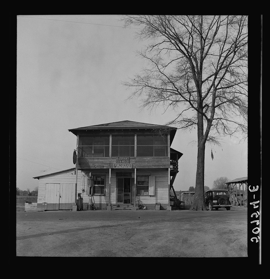 General store and post office, sawmill town. Ashepoo, South Carolina