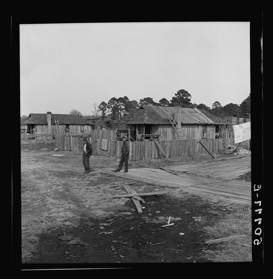 Negro's home in sawmill camp. Ashepoo, South Carolina