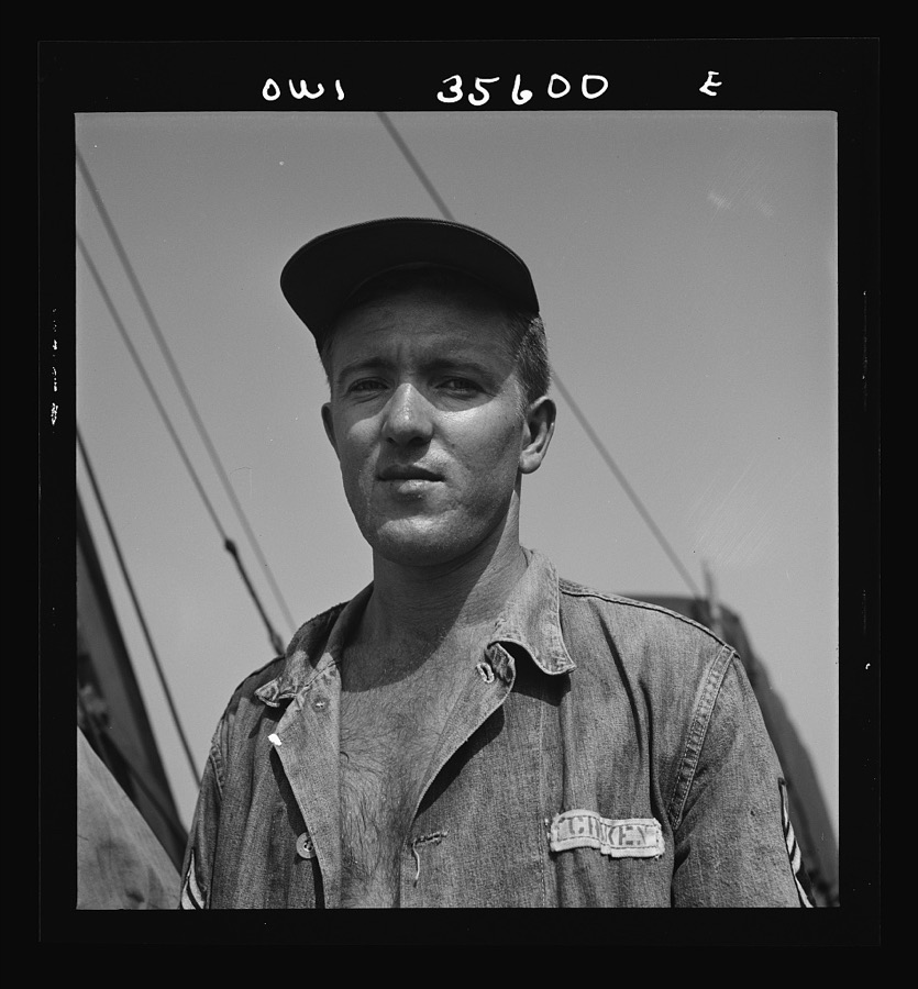 Myrtle Beach, South Carolina. Air Service Command. Mobile Chief Technical Sergeant Vasile Chokem, whose home is in Akron, Ohio. In civilian life he drove a truck, ran a filling station, and spent two years in the Civilian Conservation Corps (CCC)