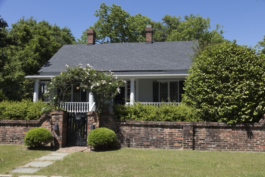 While Aiken, South Carolina, became the summertime retreat of wealthy coastal Carolinians looking to escape heat and humidity as well as the wintertime playground of wealthy northerners who turned the sleepy southern town in the "Aiken Winter Colony," sturdy cottages such as this were built for the elite's top workers