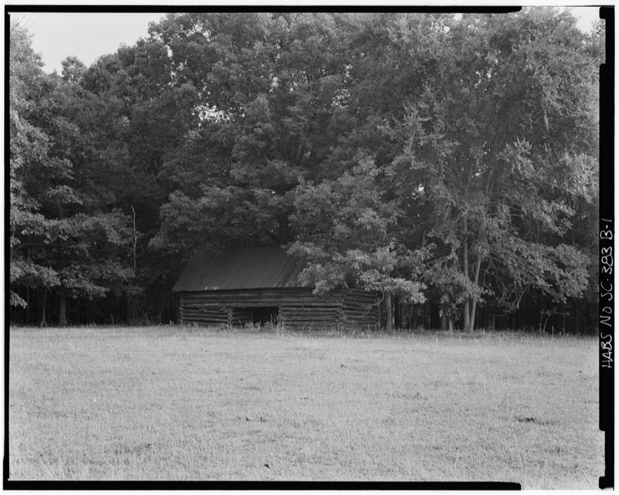 Long-Hutchison Farm, Tenant Barn, County Road 123, Lowndesville, Abbeville County, SC