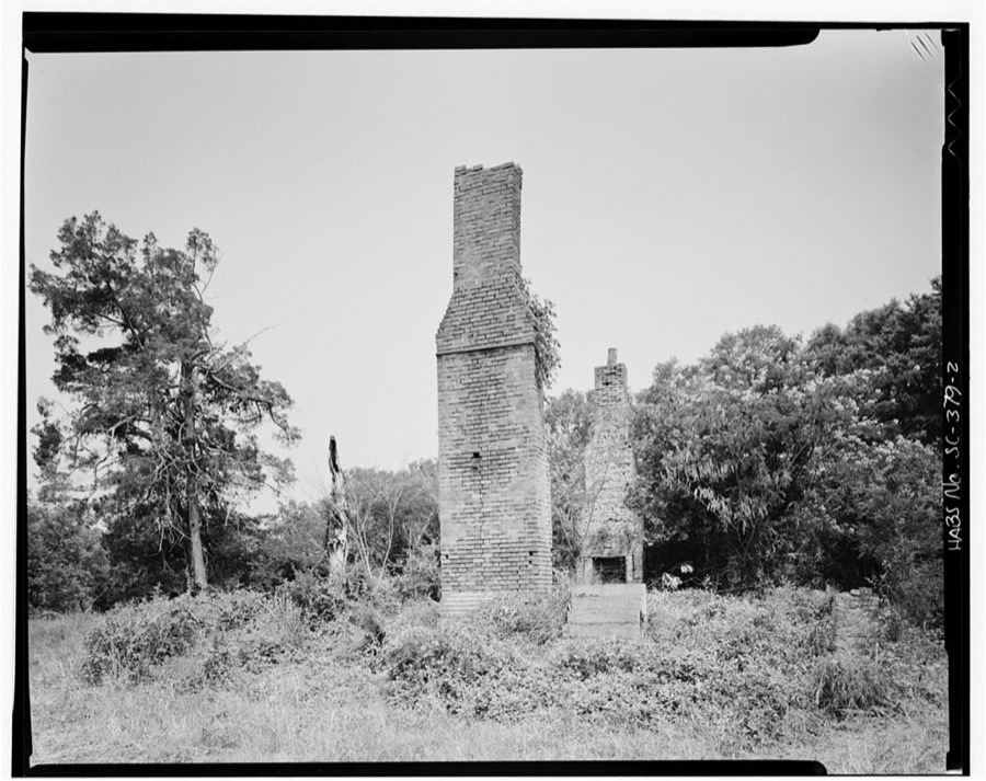 Harper-Featherstone Farm, House (Ruins), .7 mile west of County Road 81, Lowndesville, Abbeville County, SC