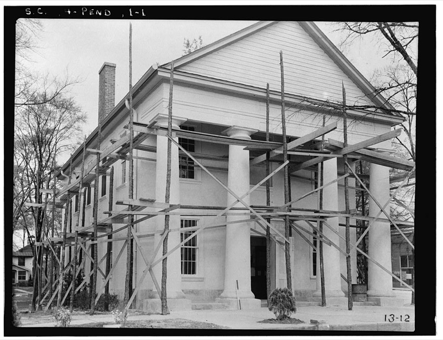 Farmers' Hall, Village Green, Pendleton, Anderson County, SC