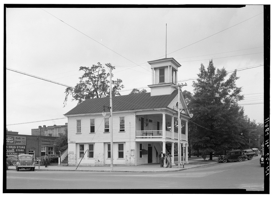 Town Hall, Market & Second Streets, Cheraw, Chesterfield County, SC