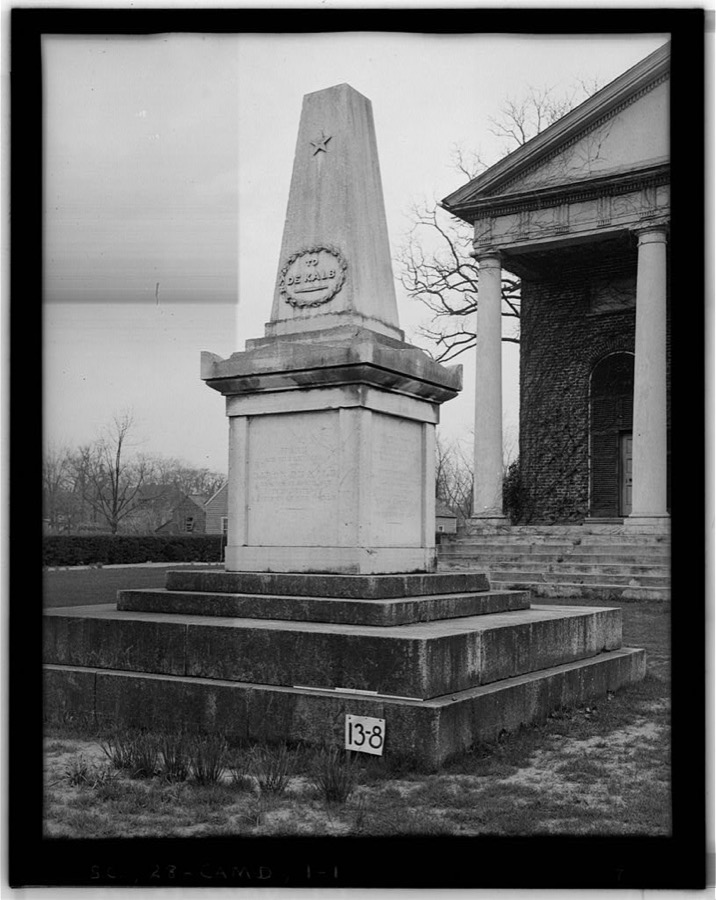 Baron Dekalb Monument, North Dekalb & Market Streets, Camden, Kershaw County, SC