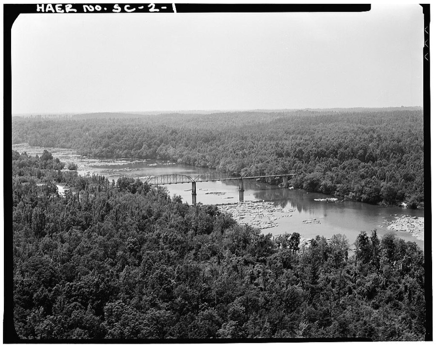 Sanders Ferry Bridge, State Highway 184, Spanning Savannah River, Iva, Anderson County, SC
