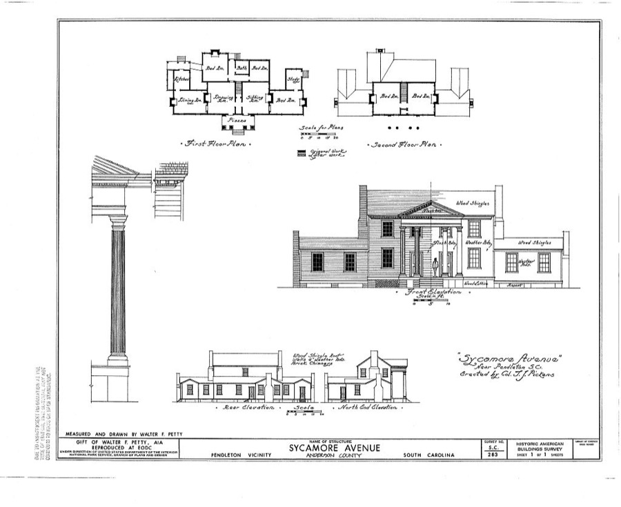 Sycamore Avenue, Pendleton, Anderson County, SC
