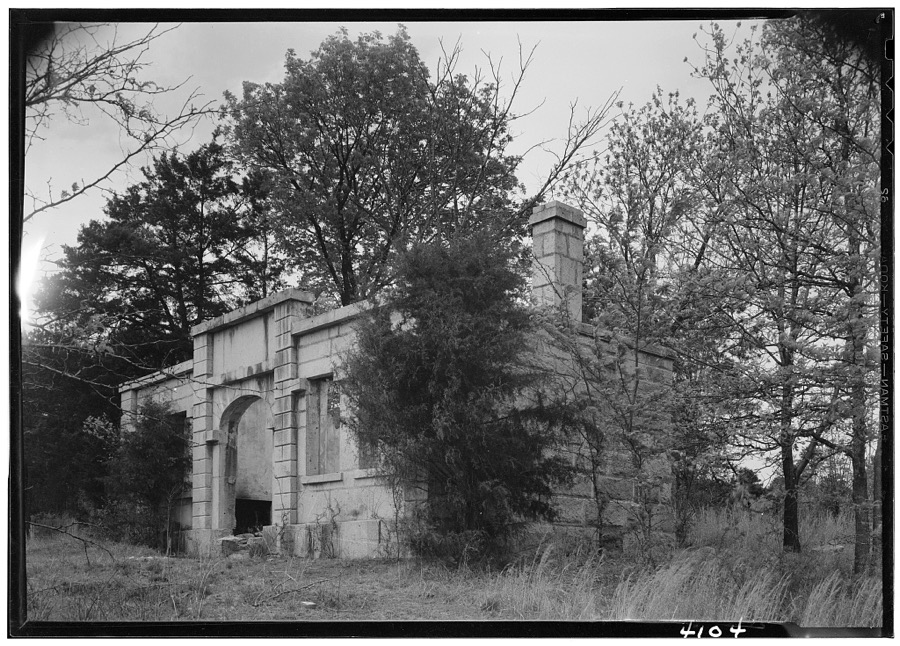 Rocky Mount Canal, Lock Keeper's House, Great Falls, Chester County, SC