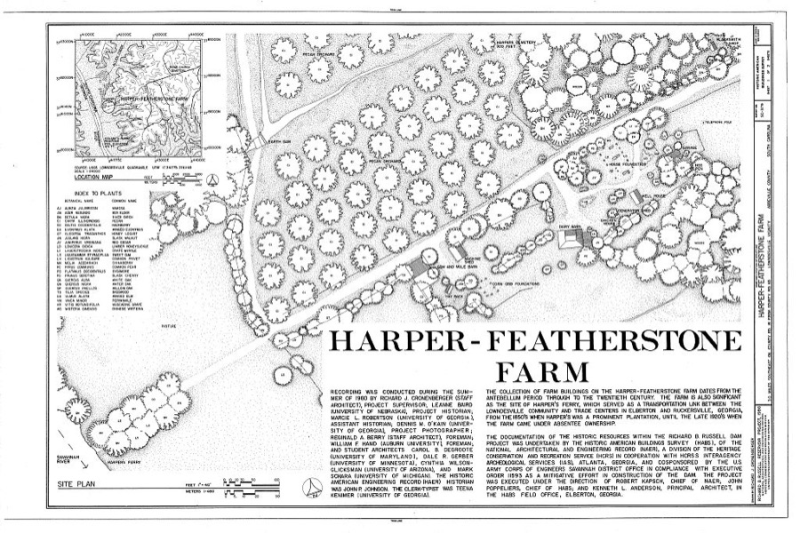Harper-Featherstone Farm, 0.7 mile west of County Road 81, Lowndesville, Abbeville County, SC