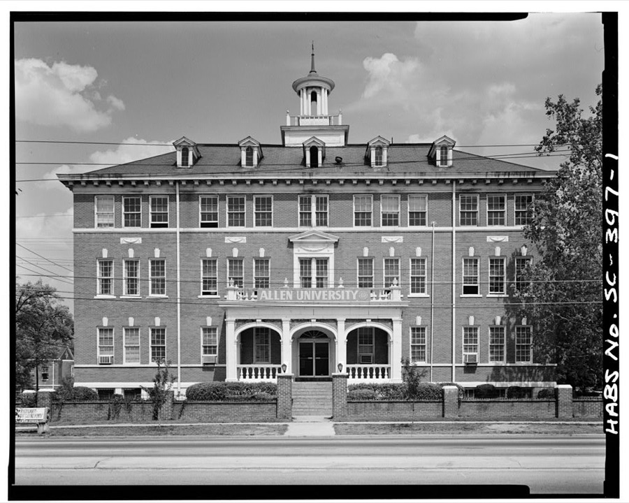 Allen University, Chapelle Administration Building, 1530 Harden Street, Columbia, Richland County, SC