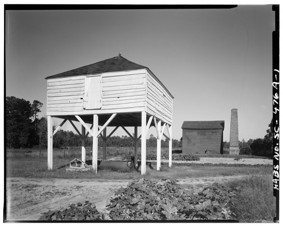 Mansfield Plantation, Winnowing House, U.S. Route 701 vicinity, Georgetown, Georgetown County, SC