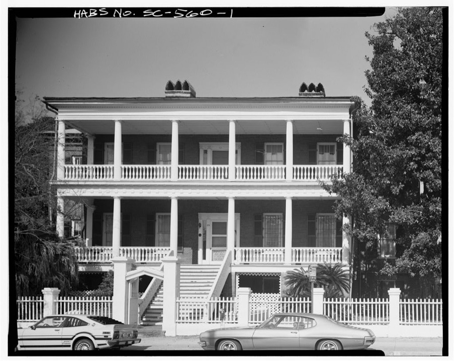 Frederick Shaffer House, 214 Calhoun Street, Charleston, Charleston County, SC