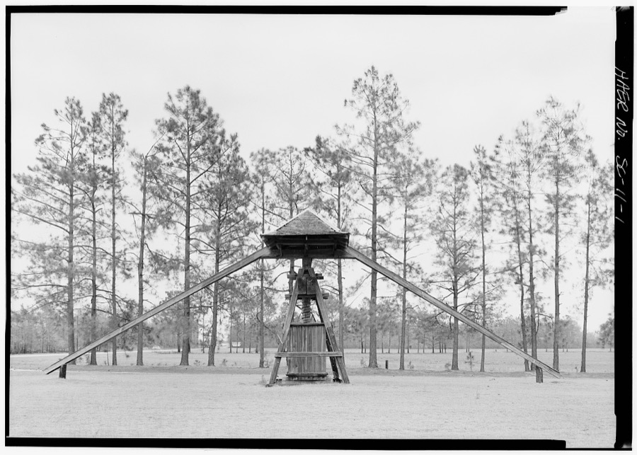 Cotton Press, Near Routes 917 & 38, moved from Berry's Crossroads, Latta, Dillon County, SC