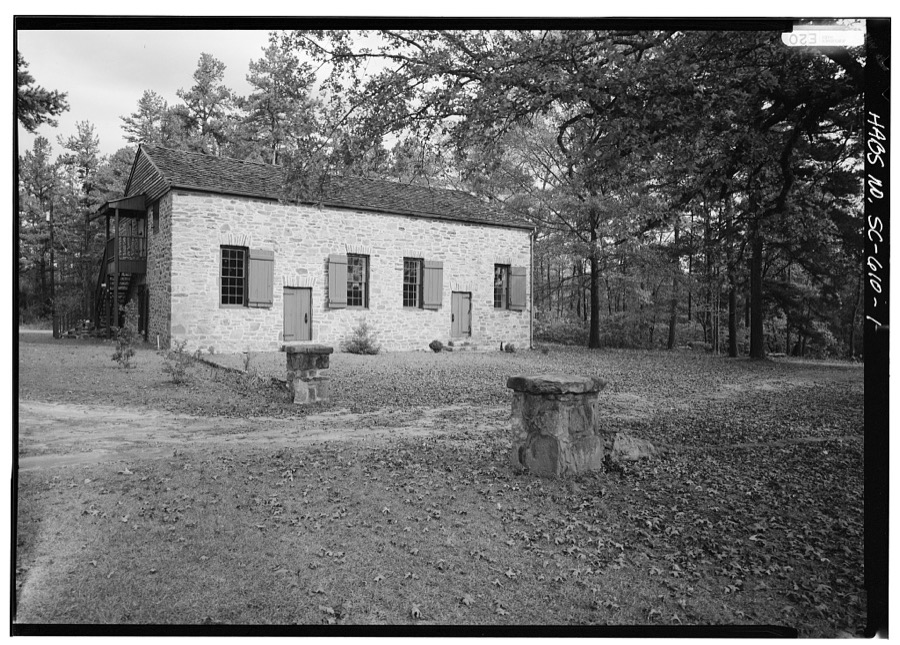 Old Stone Church & Cemetery, Off US Route 76, Clemson, Pickens County, SC