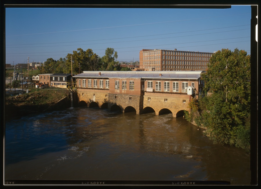 Columbia Canal & Power Plant, Waterfront of Broad River, Columbia, Richland County, SC