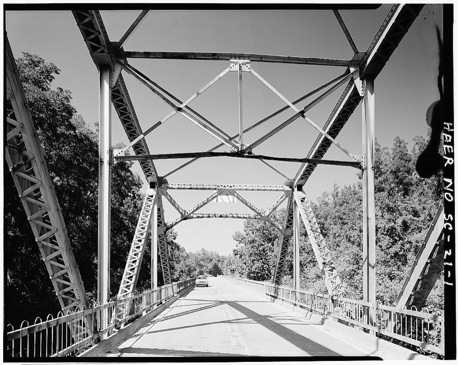 Saluda 1 Bridge, Spanning Saluda River on SC Route 39, Chappells, Newberry County, SC