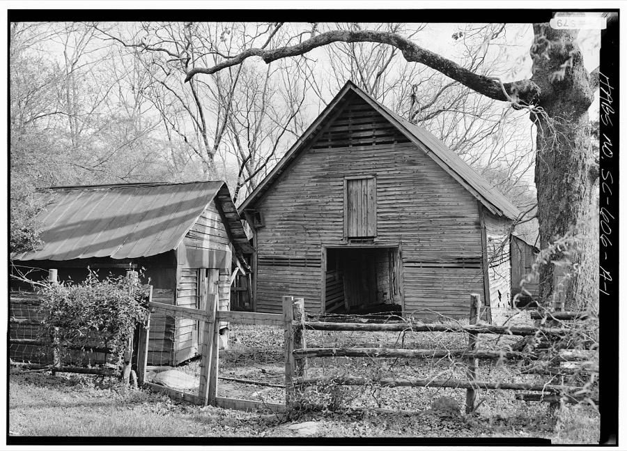 John Calvin Owings House, Outbuildings, 787 West Main Street, Laurens, Laurens County, SC