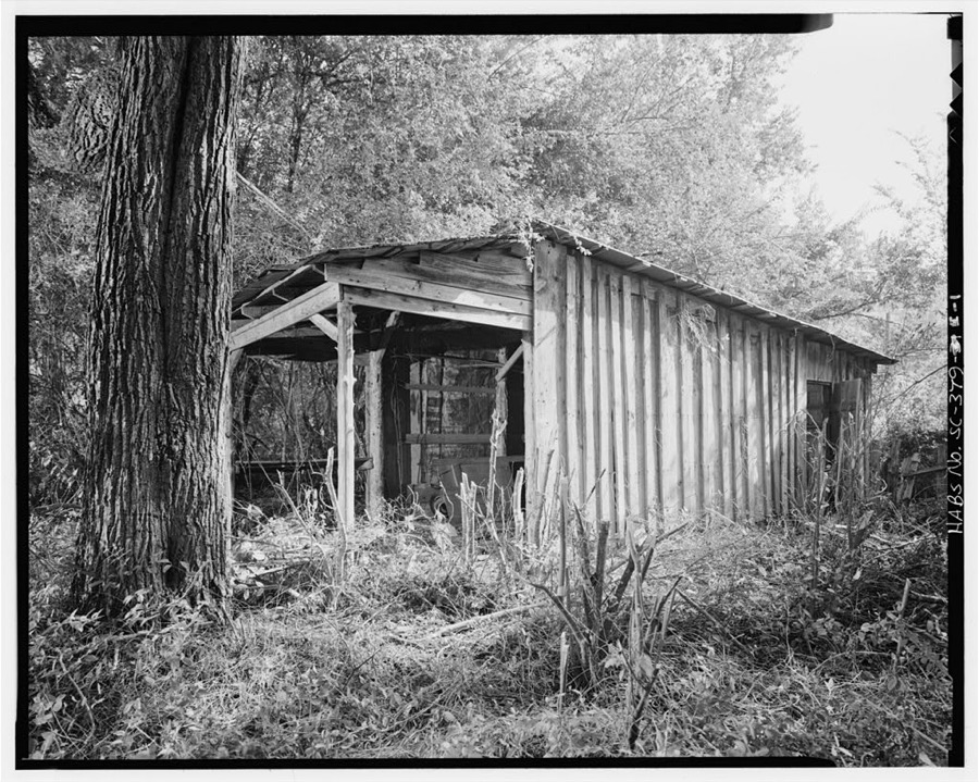 Harper-Featherstone Farm, Garage, .7 mile west of County Road 81, Lowndesville, Abbeville County, SC