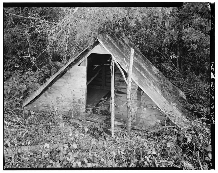 Harper-Featherstone Farm, Chicken Coop, .7 mile west of County Road 81, Lowndesville, Abbeville County, SC