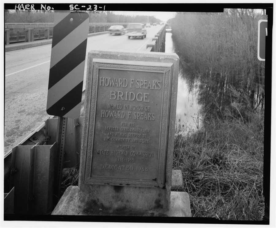U.S. Route 1-601 Bridge, U.S. Route 1, 601 spanning Wateree River, Camden, Kershaw County, SC