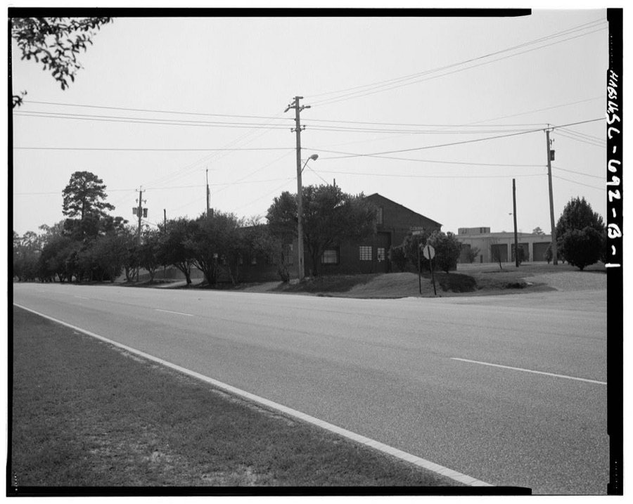 Fort Jackson, Garage, Marion Avenue at Clebune Street, Columbia, Richland County, SC