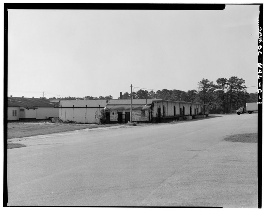 Fort Jackson, Cold Storage Plant, East Side, Parade Ground, Columbia, Richland County, SC