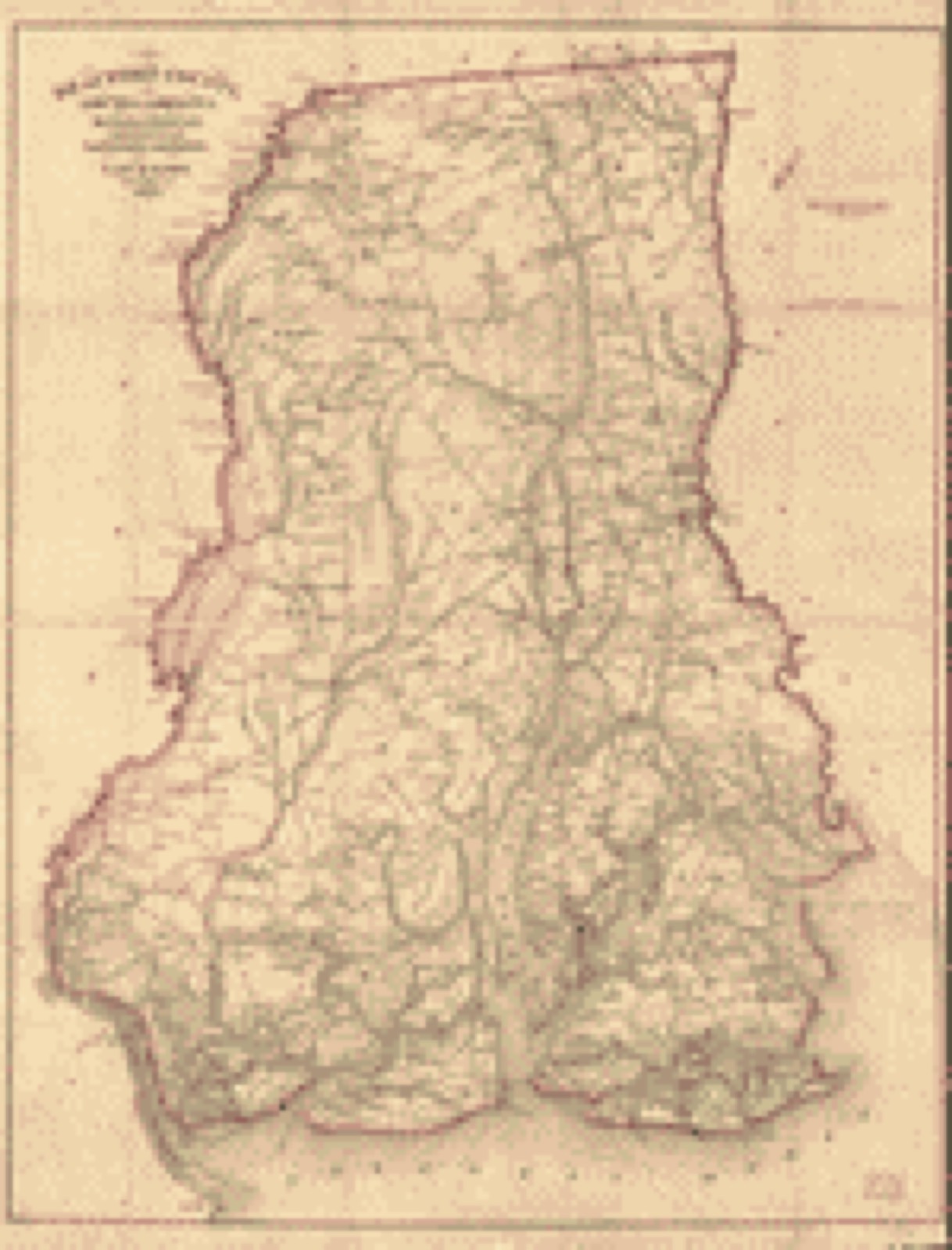 Land ownership map, 1873 - Beaufort County, South Carolina