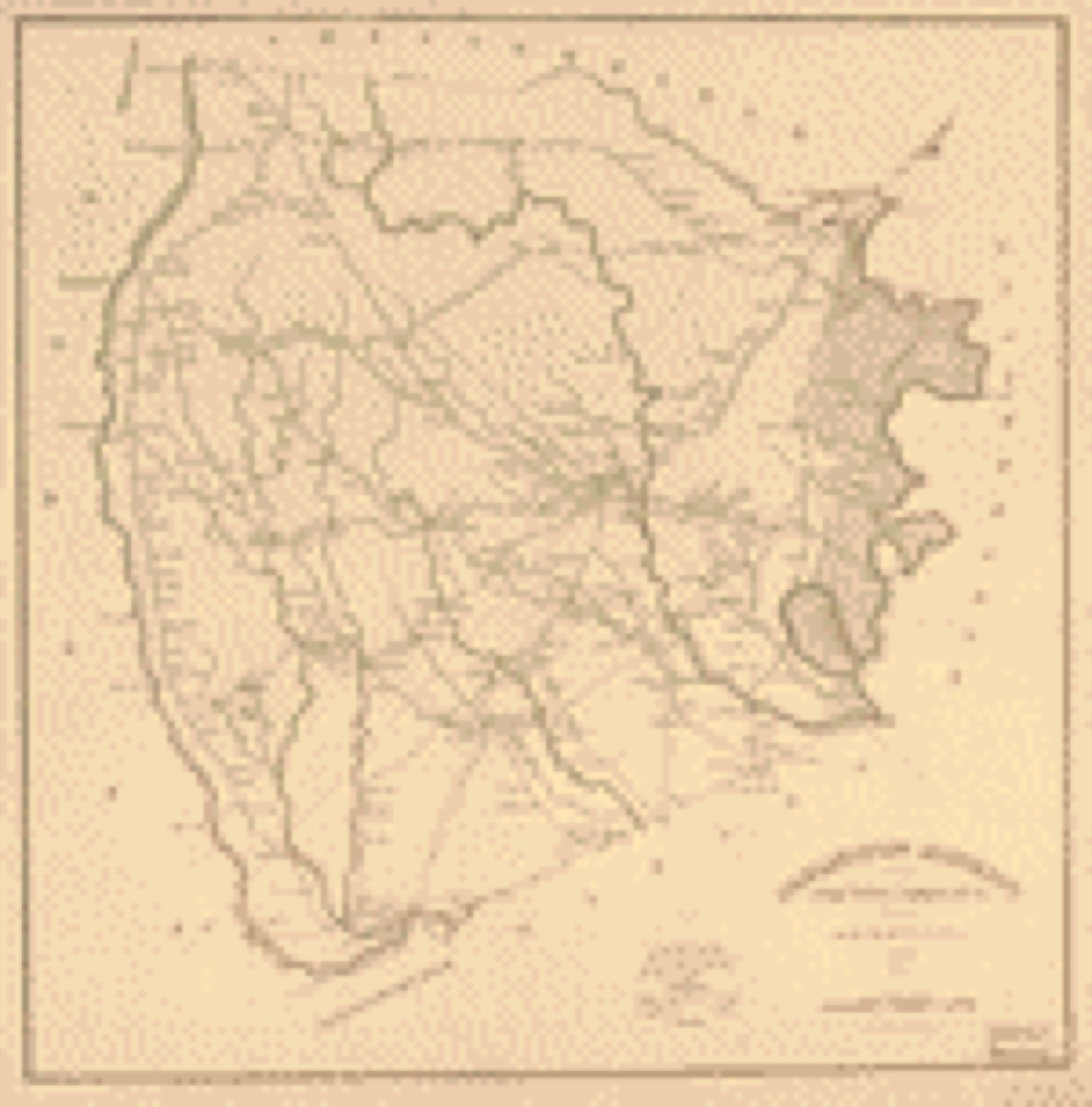 Land ownership map, 1825 - Darlington District, South Carolina : ; engd by H. S. Tanner & Assistants