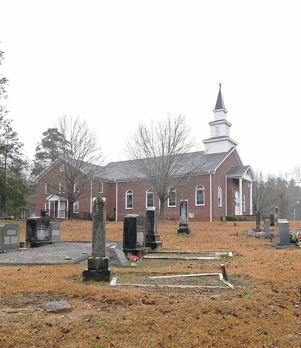 Photograph of Oolenoy Baptist Church Cemetery