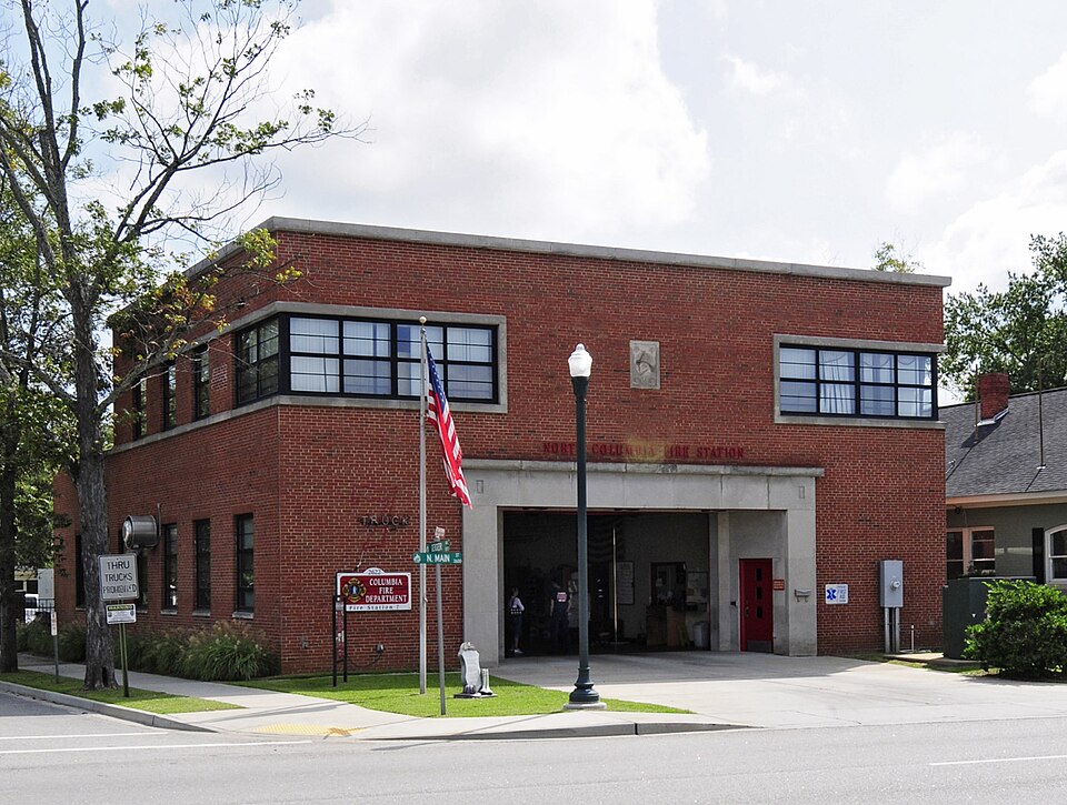 Photograph of North Columbia Fire Station No. 7