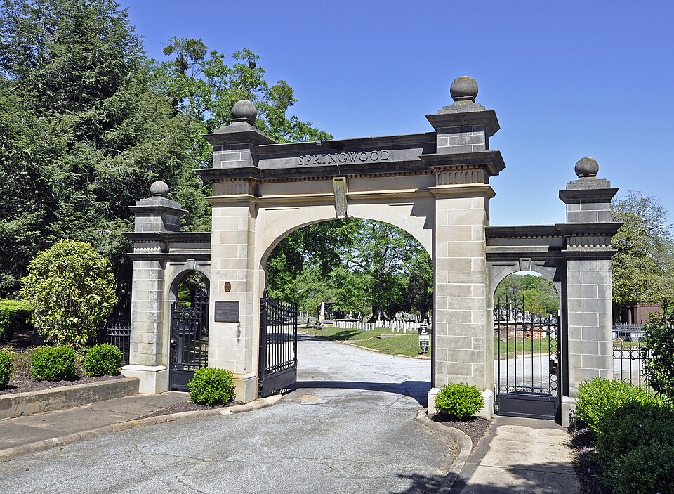 Photograph of Springwood Cemetery
