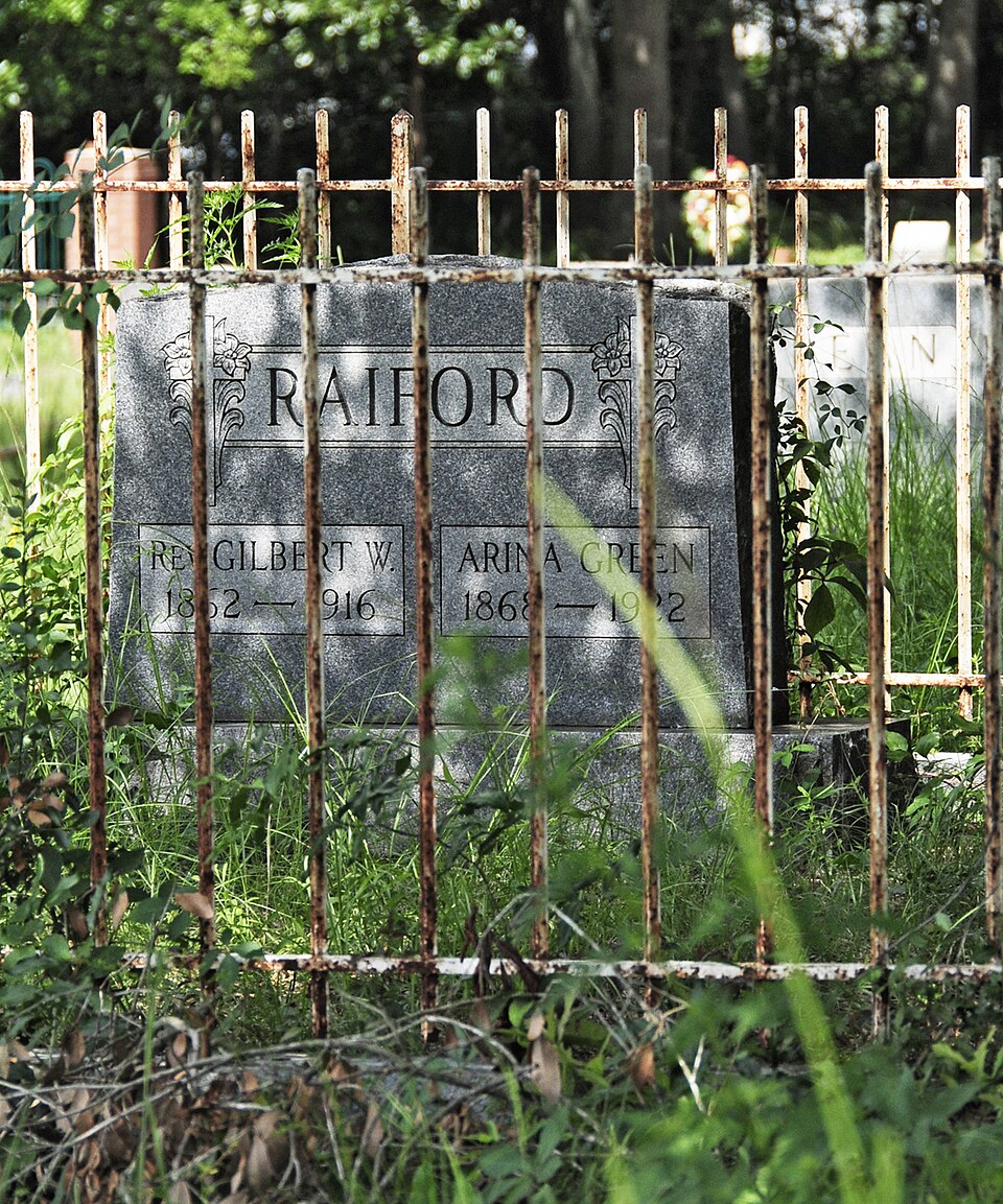 Photograph of Aiken Colored Cemetery