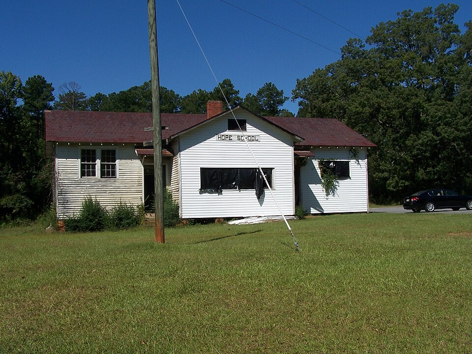 Photograph of Hope Rosenwald School