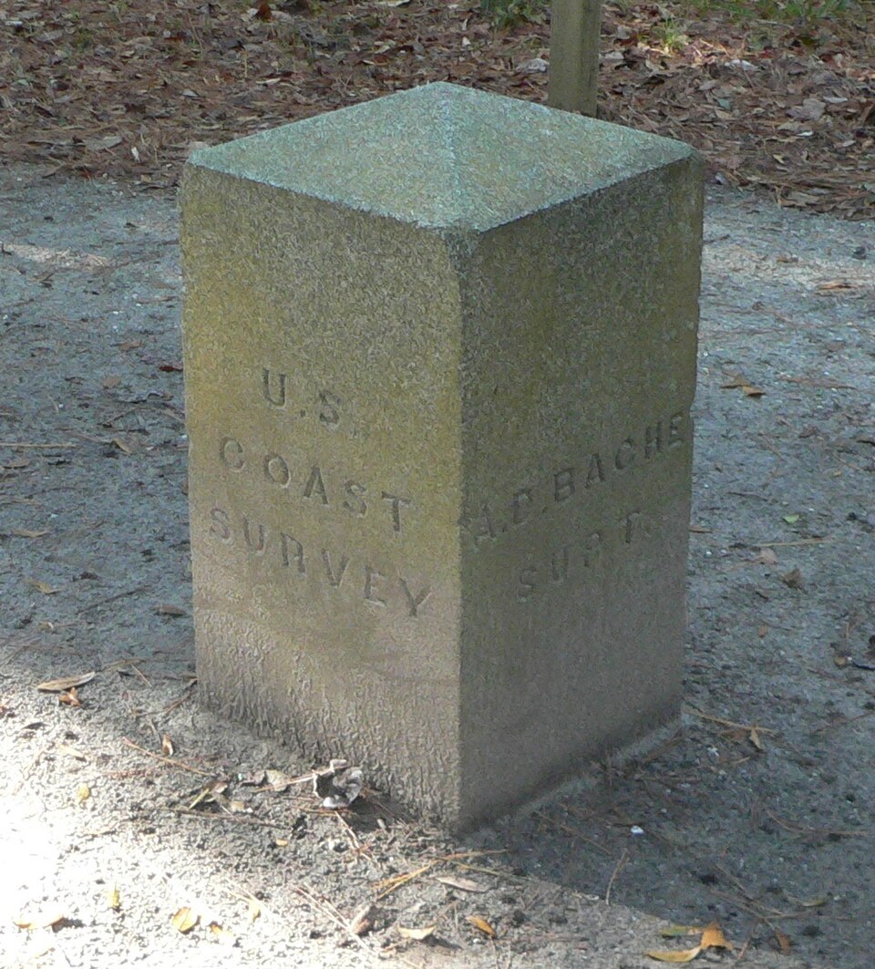 Photograph of Alexander Bache U.S. Coast Survey Line