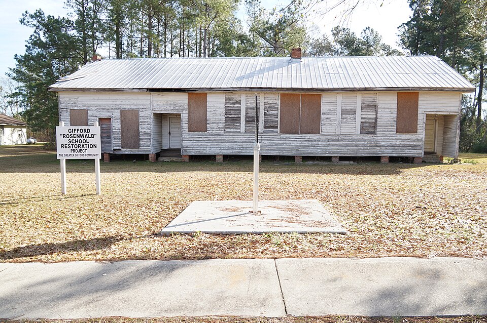 Photograph of Gifford Rosenwald School