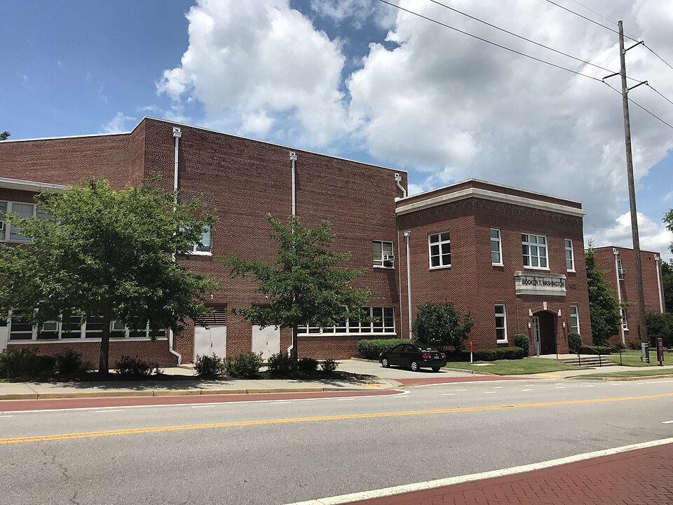 Photograph of Booker T. Washington High School Auditorium