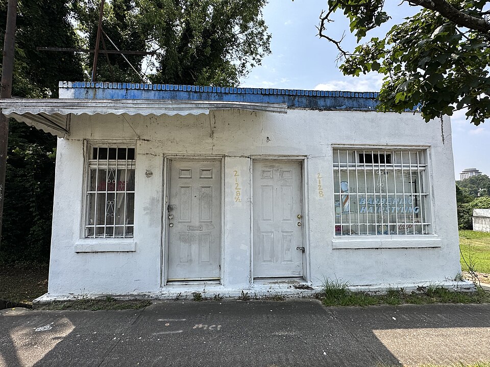 Photograph of Holman's Barber Shop